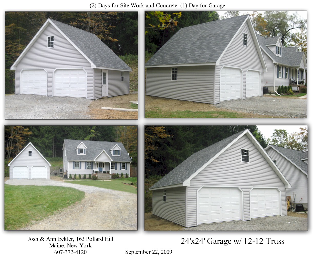 Garages Built